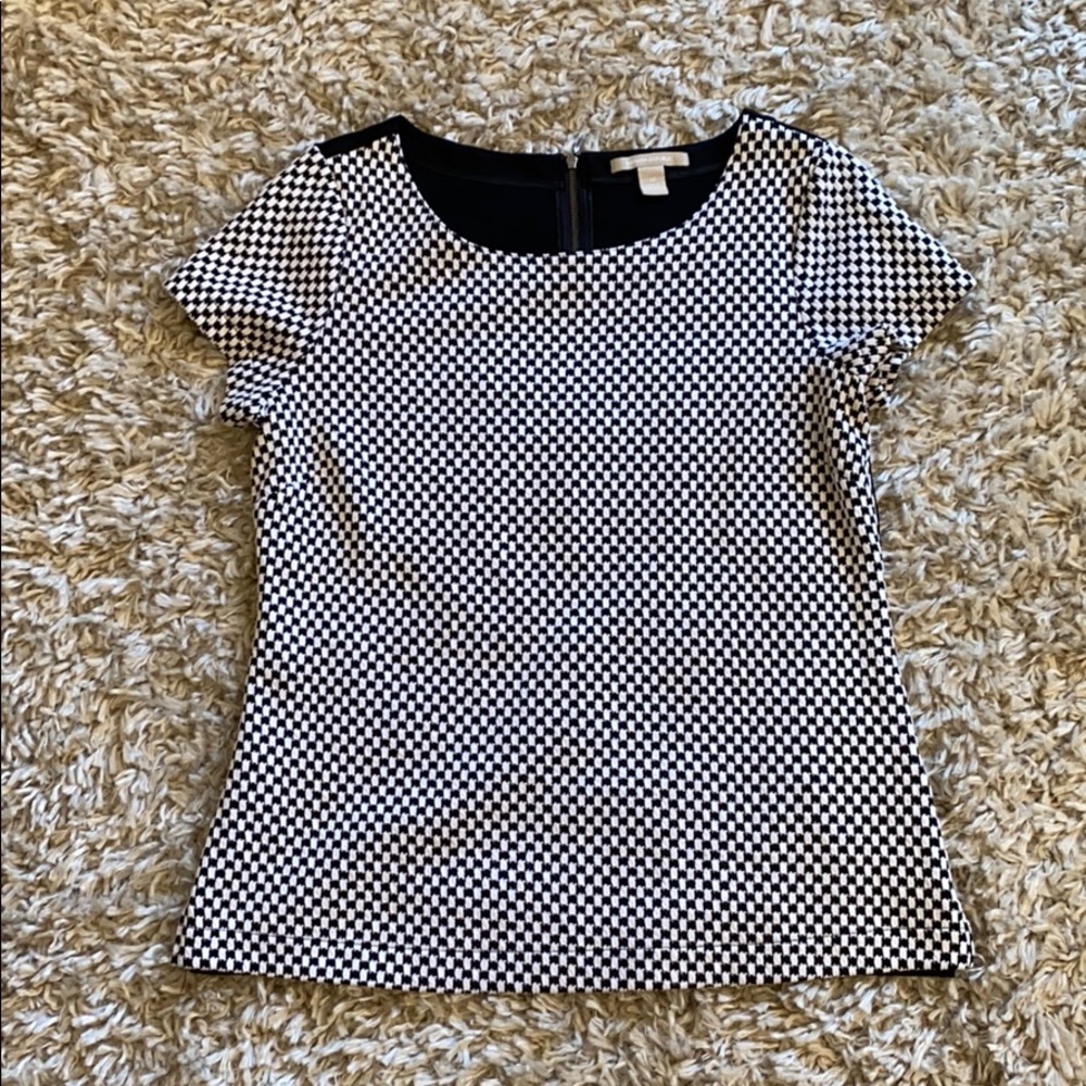 Banana republic checkered shirt